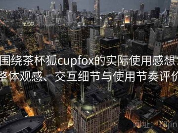 围绕茶杯狐cupfox的实际使用感想：整体观感、交互细节与使用节奏评价