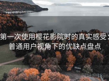 第一次使用樱花影院时的真实感受：普通用户视角下的优缺点盘点