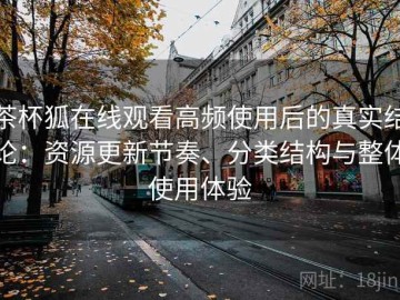 茶杯狐在线观看高频使用后的真实结论：资源更新节奏、分类结构与整体使用体验