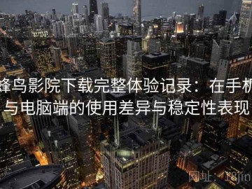 蜂鸟影院下载完整体验记录：在手机与电脑端的使用差异与稳定性表现