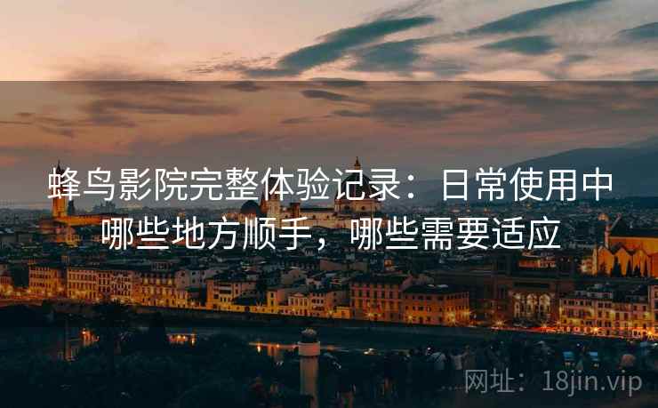 蜂鸟影院完整体验记录：日常使用中哪些地方顺手，哪些需要适应