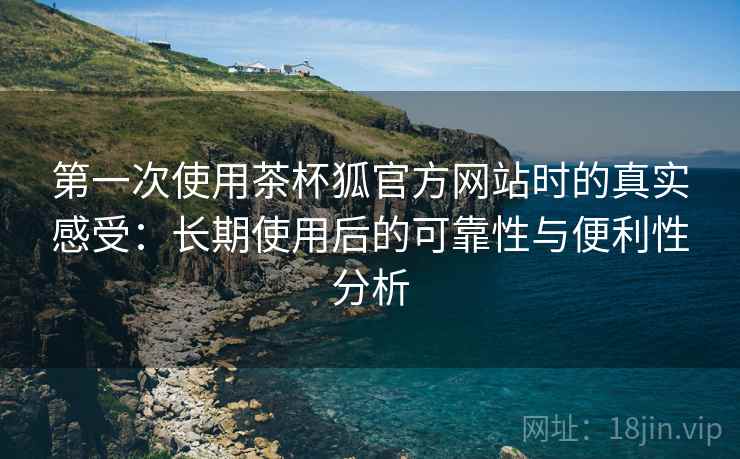 第一次使用茶杯狐官方网站时的真实感受:长期使用后的可靠性与便利性分析 第一次使用茶杯狐官方网站时的真实感受:长期使用后的可靠性与便利性分析